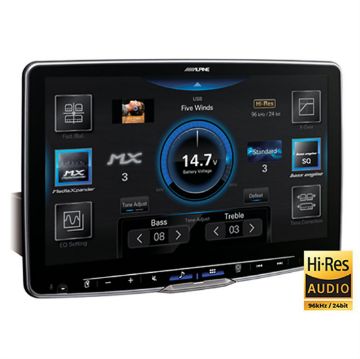 Picture of Alpine 11" Alpine Halo11 Floating Style Head Unit