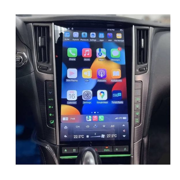 Picture of RDV 13.6" Screen Replacement for 2014-2019 Infiniti Q50/Q50S/Q60/Q60S with Dual Screens