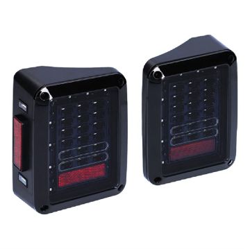 Picture of Metra LED Grid Taillight - Smoked Lens - Jeep JK 2007-2019