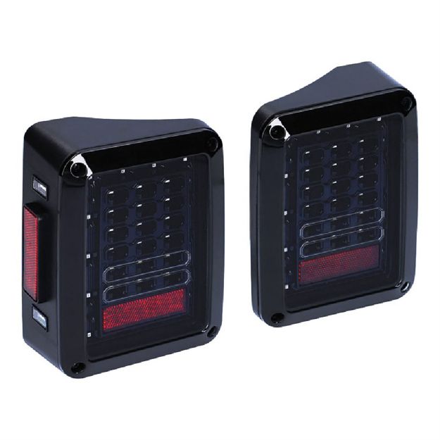 Picture of Metra LED Grid Taillight - Smoked Lens - Jeep JK 2007-2019