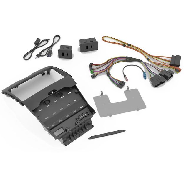 Picture of Idatalink Radio Replacement Dash Kit for 2015-2020 Ford Edge. Design for 8" & 9" Modular Radio
