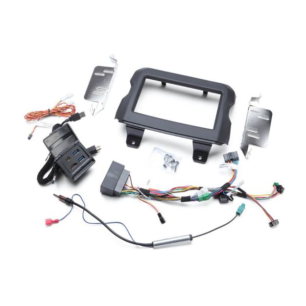 Picture of Idatalink Dash Kit and T-harness for 2018+ Jeep Wrangler and
