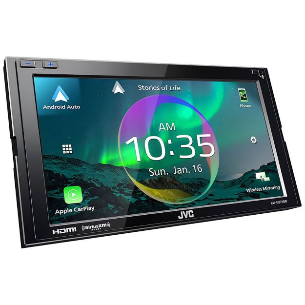 Picture of JVC 6.8” Digital Multimedia Receiver, CarPlay & Android Auto (Wireless)