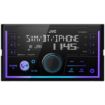 Picture of JVC DDIN Alexa w/ Bluetooth 2-Line VA LCD Variable Color Short Body Media Receiver