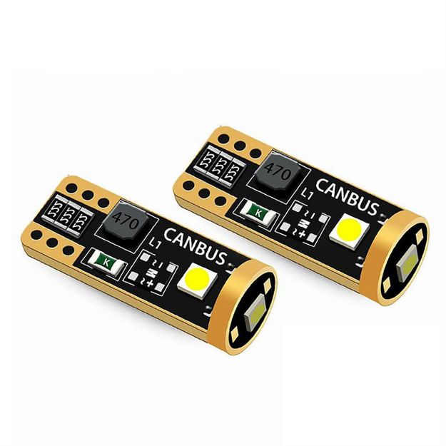 Picture of Lucas Lighting T10 194 Digital Canbus Bulb with Fuse (White)