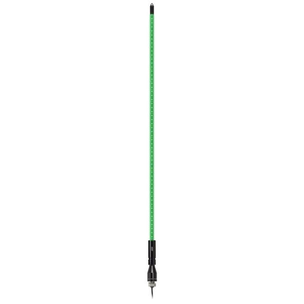 Picture of Metra Single Color LED Whip Antenna 4ft - Green