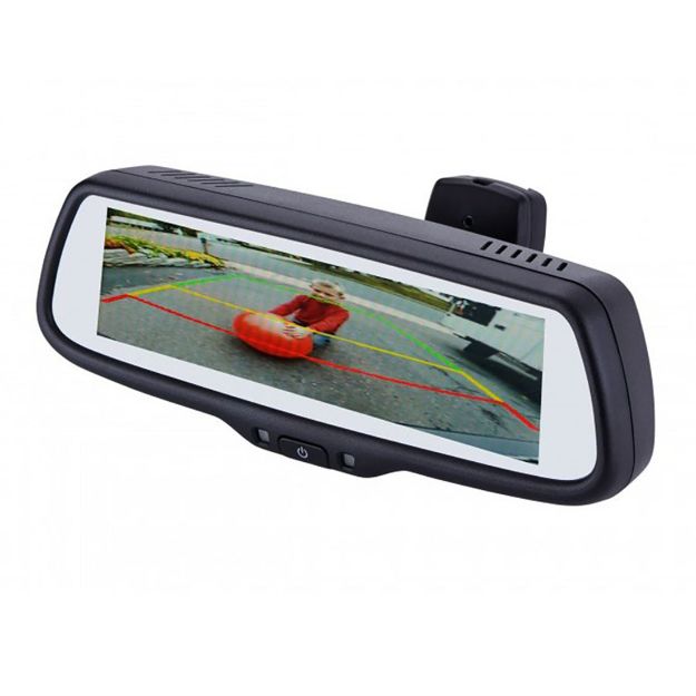 Picture of EchoMaster 7.3" Rear View Mirror w/3 Inputs and Triggers