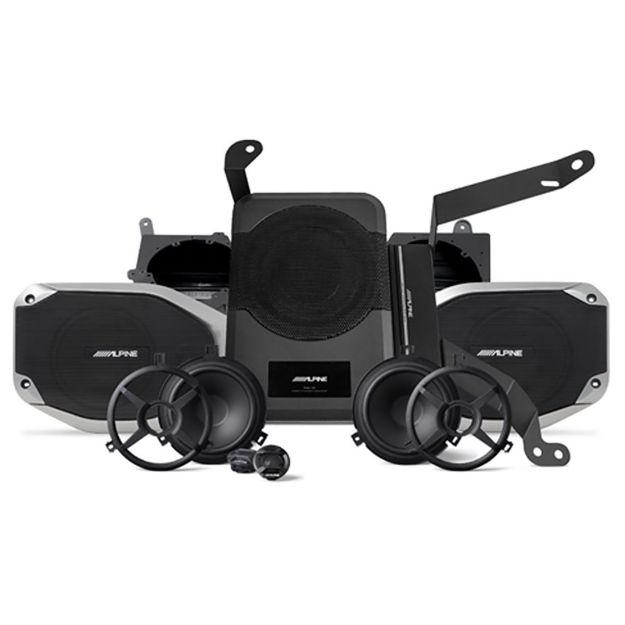 Picture of Alpine 300w Complete Sound System for Jeep Wrangler 2018-Up & Gladiator 2020-Up