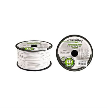 Picture of Install Bay 16 ga Primary Wire 500' Spool (white)