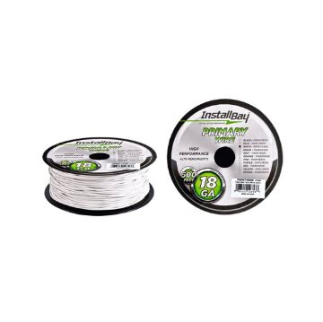 Picture of Install Bay 18 ga Primary Wire 500' Spool (white)