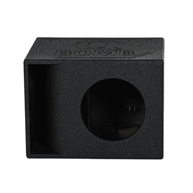 Picture of QBOMB Single 12" Curved Ported w/ Bed Liner