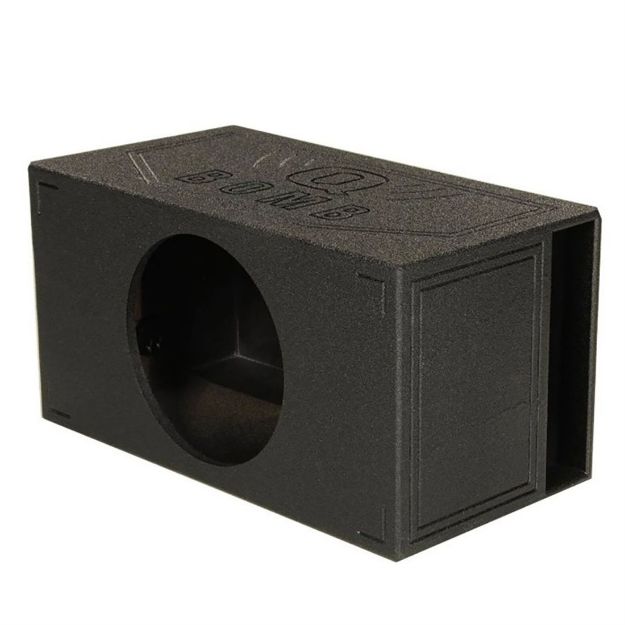 Picture of QBOMB 15" Single Vented Finished w/Bed Liner