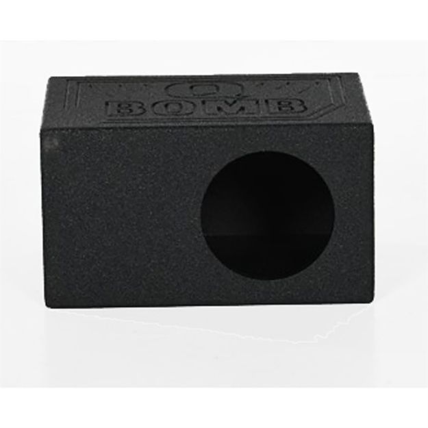 Picture of QBOMB Single 8" Side Ported Finished w/Bed Liner