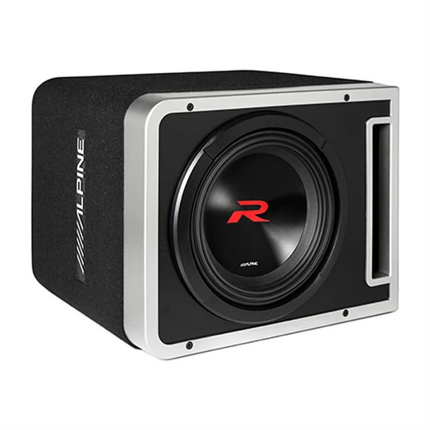 Picture of Alpine Single 10" Alpine Halo R-Series Preloaded Subwoofer Enclosure with ProLink