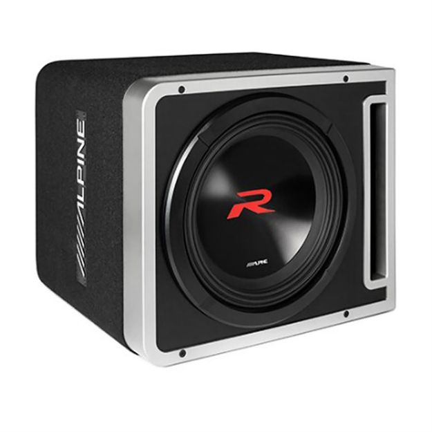Picture of Alpine Single 12" Alpine Halo R-Series Preloaded Subwoofer Enclosure with ProLink