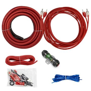 Picture of Raptor Vice Series 600W 4 ga Amplifier Kit with RCA