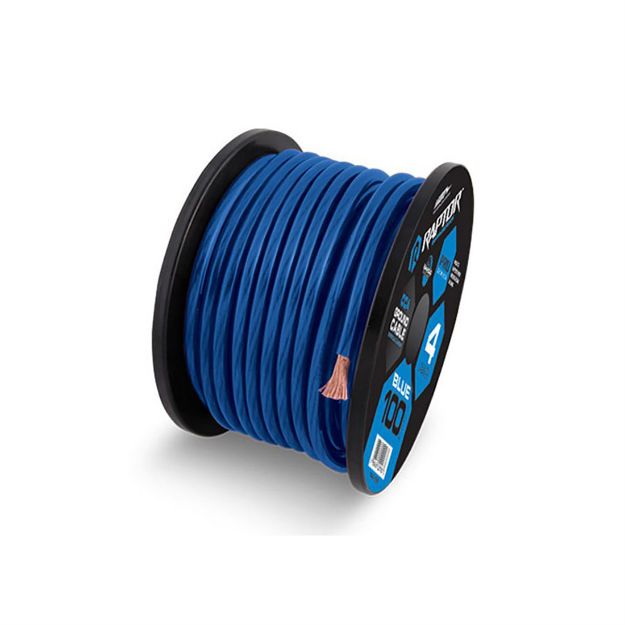 Picture of Raptor Mid Series 4 ga Power Cable 100' Spool (blue)