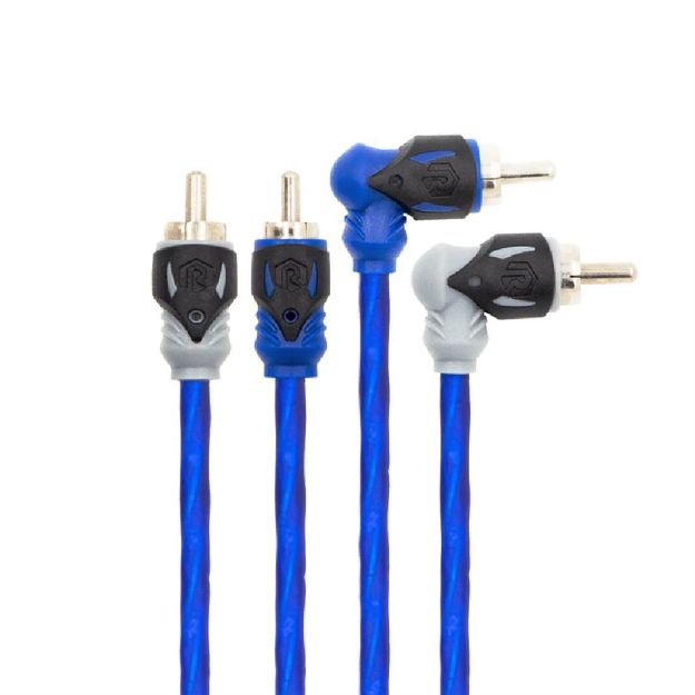 Picture of Raptor RCA 4-Channel Audio Cable - Mid Series 17 Feet