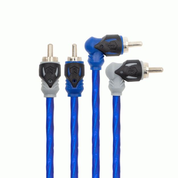 Picture of Raptor Mid Series 20' 2 Ch 6.1m Dual Twist Audio RCA