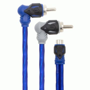 Picture of Raptor Mid Series 1F/2M Dual Twist Audio RCA Y-Adapter