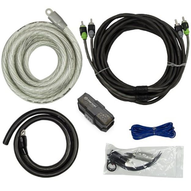 Picture of Raptor 3800W 1/0 AWG Amp Kit with RCA Cable - Pro Series
