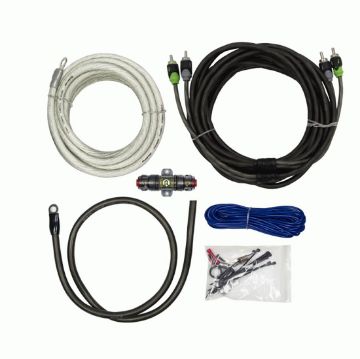 Picture of Raptor Pro Series 1,500W 4 ga Amplifier Kit with RCA