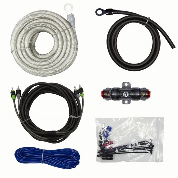 Picture of Raptor 600W 8 AWG Amp Kit w/ RCA Cable - PRO SERIES