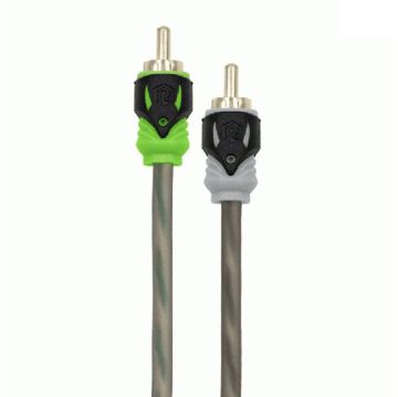 Picture of Raptor Pro Series 3'/0.9m 2 Ch Visible Dual Twist Audio RCA