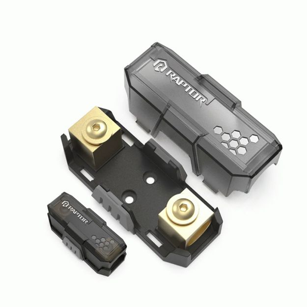 Picture of Raptor Nickel-Plated High-Current Capcaity ANL Fuse Holder