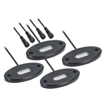 Picture of Heise RGB 4 Pod Rock Light Set, Used with RGBW-CB1