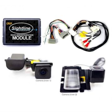 Picture of Crux 2007+ Jeep Wrangler Rear View Integration w/AV/Camera