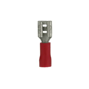 Picture of Install Bay 22-18 ga .187 F Quick Disconnect (red, 100 pk)