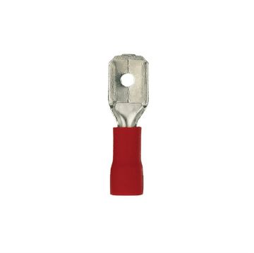 Picture of Install Bay 22-18 ga .250 M Quick Disconnects (red, 100 pk)