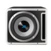 Picture of Alpine S-Series Halo Subwoofer Pre-Loaded 12" Ported Enclosure