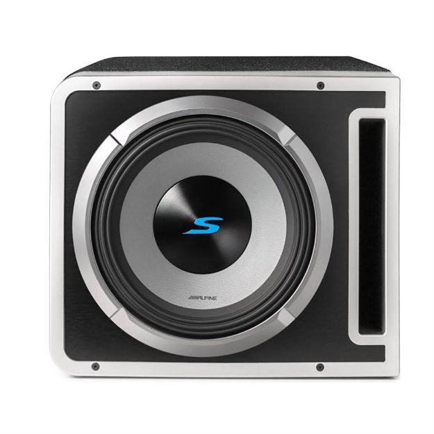 Picture of Alpine S-Series Halo Subwoofer Pre-Loaded 12" Ported Enclosure
