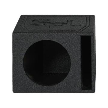 Picture of SPL Boxes Single 8" Side Ported Enclosure, Bedliner Finish