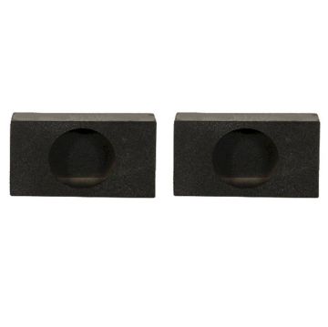 Picture of SPL Boxes Two Single 10" Sealed Truck Behind Seat Enclosure, Bedliner Finish