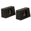 Picture of SPL Boxes Two Single 10" Sealed Truck Behind Seat Enclosure, Bedliner Finish