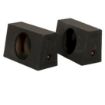 Picture of SPL Boxes Two Single 10" Sealed Truck Behind Seat Enclosure, Bedliner Finish