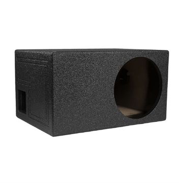 Picture of SPL Boxes Single 10" Side Ported Enclosure, Bedliner Finsh