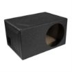 Picture of SPL Boxes Single 10" Side Ported Enclosure, Bedliner Finsh