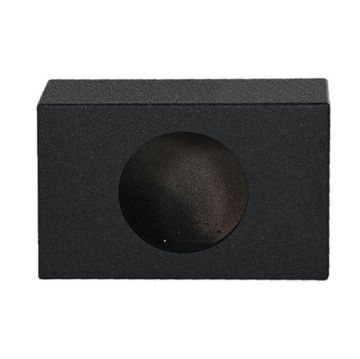 Picture of SPL Boxes Single 10" Side Ported Shallow Enclosure, Bedliner Finish