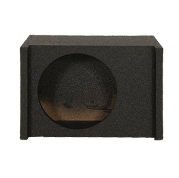 Picture of SPL Boxes Single 12" Sealed Universal Truck Down-Firing Enclosure, Bedliner Finish