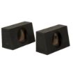 Picture of SPL Boxes Two Single 12" Sealed Truck Behind Seat Enclosure, Bedliner Finish