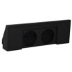 Picture of SPL Boxes Dual 10" Enclosure Chevy Colorado 2015- 2024 Crew Cab Downfire