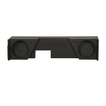 Picture of SPL Boxes Dual 10" Sealed Enclosure GM/Chevy 2014-2018 Double Cab Down-Firing, Bedliner Finish
