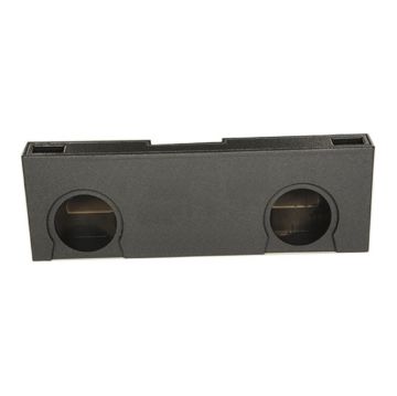 Picture of SPL Boxes Dual 10" Vented Enclosure GM/Chevy Crew Cab 2007-2013, Up-Firing, Bedliner Finish