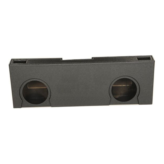 Picture of SPL Boxes Dual 10" Vented Enclosure GM/Chevy Crew Cab 2007-2013, Up-Firing, Bedliner Finish