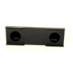 Picture of SPL Boxes Dual 12" Sealed Enclosure GM/Chevy  Crew Cab 2007-2013, Down-Firing, Bedliner Finish