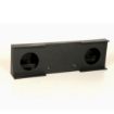Picture of SPL Boxes Dual 12" Sealed Enclosure GM/Chevy  Crew Cab 2007-2013, Down-Firing, Bedliner Finish